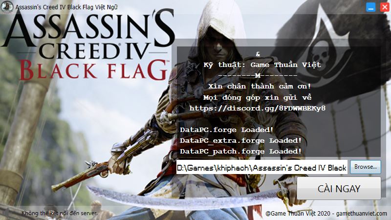 Hướng dẫn cài đặt Assassin's Creed 4 Black Flag Việt Hóa
