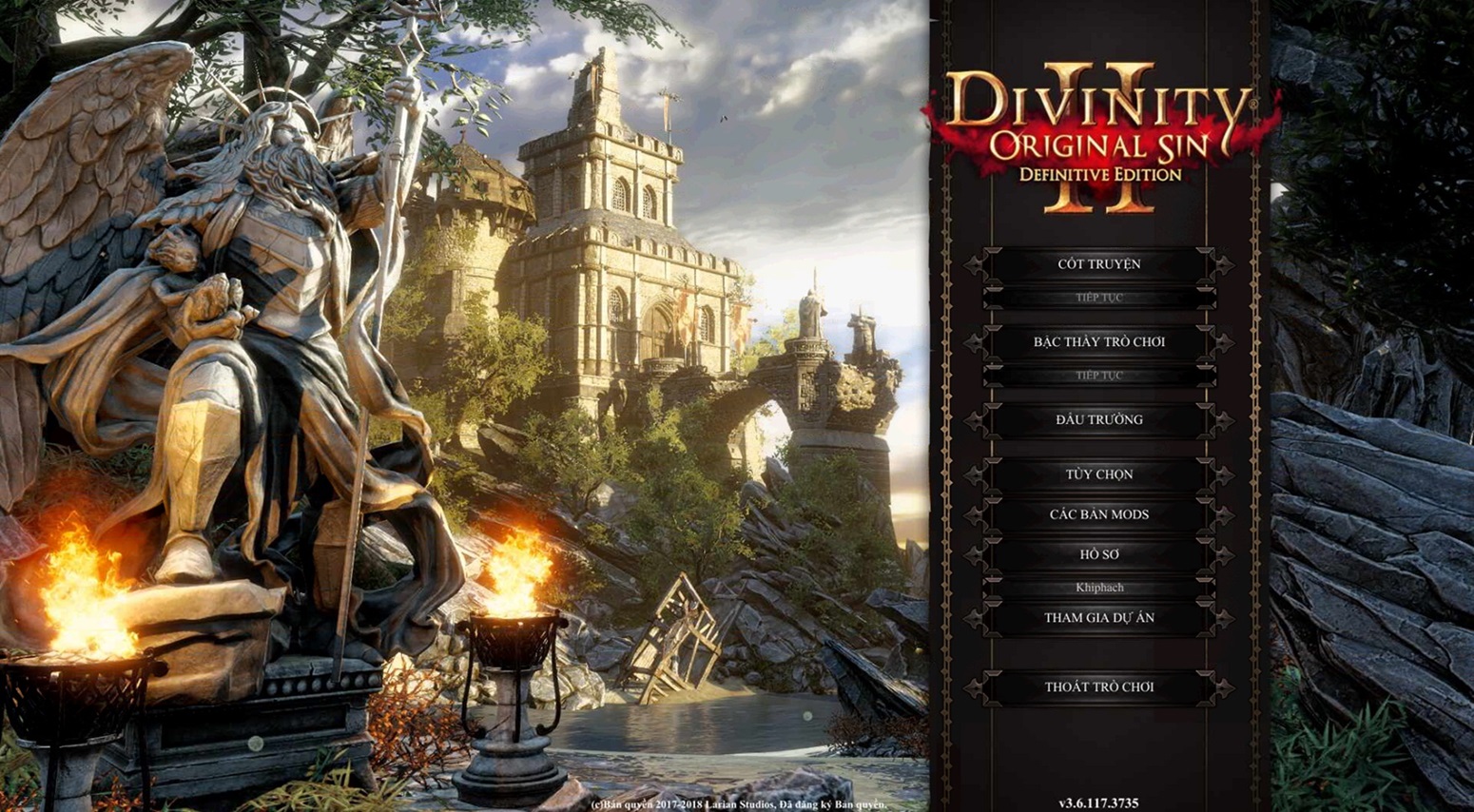 Tải Divinity: Original Sin 2 - Definitive Edition Việt Hóa Full cho pc