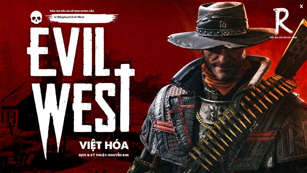 Hướng dẫn cài game Evil West việt hóa
