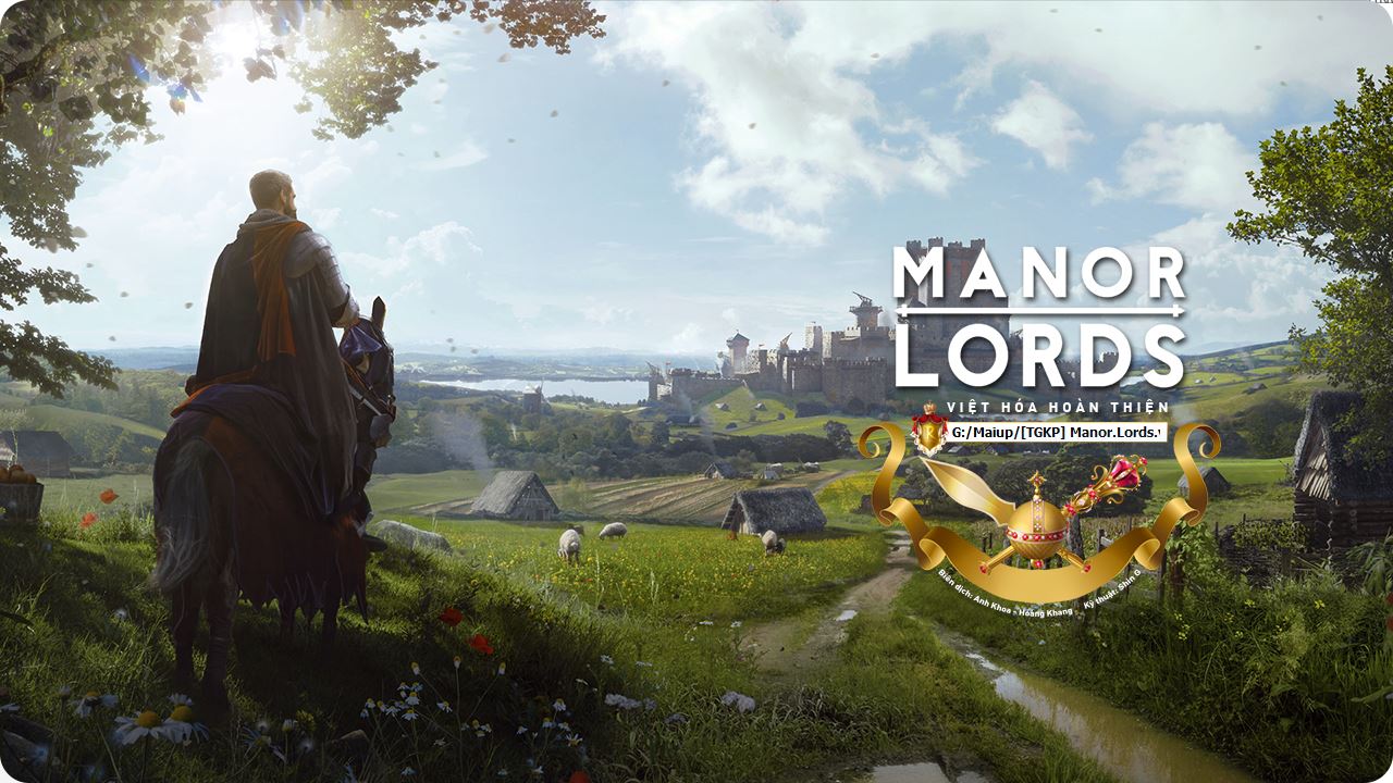 Hướng dẫn cài Manor Lords Việt Hóa Full